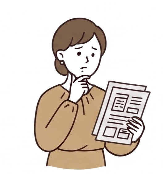 困っている中年女性